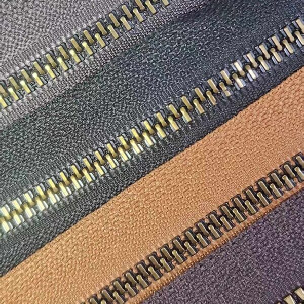 metallic plastic zipper polished 3# 5# 7# 8# 10# metallization film shoes bag handbags metal plastic teeth zipper