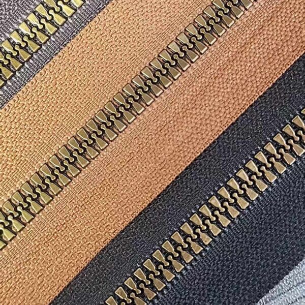 metallic plastic zipper polished 3# 5# 7# 8# 10# metallization film shoes bag handbags metal plastic teeth zipper