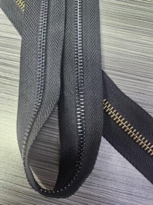 Best Selling Products in China Garment Zip Bags  Gold Metal Customized Brass Metal Zipper