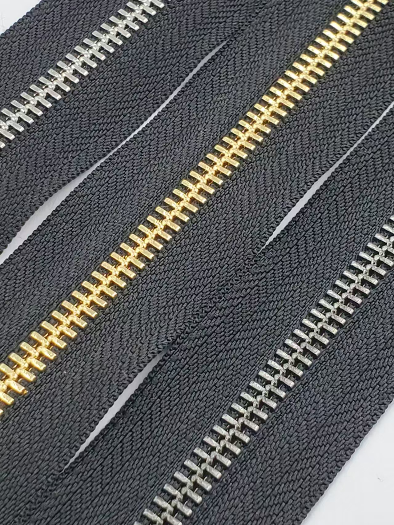 5# 8# fermeture eclaire aluminium y teeth giant metal long chain metal zippe 5# 8# fermeture eclaire aluminium y teeth giant metal long chain metal zippe