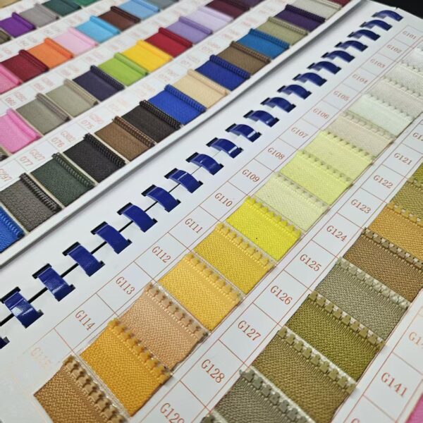 zipper manufacturer custom color #5 #7 cremallera plastic resin zipper (复制)