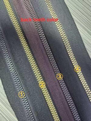 ipper Roll Bronze Teeth Metal Plastic Copy Meta Luxury Brass Sustainable Home Textile Bag Shoe Garment Royal Blue Zipper Metal