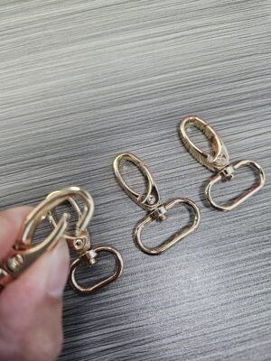 Customized Bag Hardware Dog Hook Safety Metal Swivel Snap Hook for Handbag