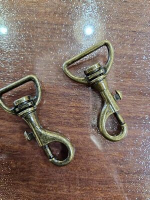 Portable Zinc Alloy Key Chain Hooks Swivel Clasps Lobster Clasp Bag Shoulder Strap Belt-Carabiner Snap Hook for Paper