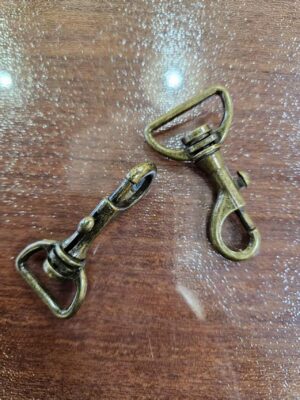 Portable Zinc Alloy Key Chain Hooks Swivel Clasps Lobster Clasp Bag Shoulder Strap Belt-Carabiner Snap Hook for Paper