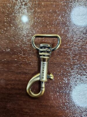 Low MOQ Bag Strap Accessories User-friendly Silver  Snap Hook Clasp  Alloy Swivel Hook for Handbags