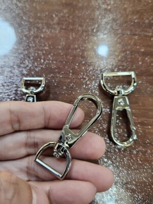 Metal Lobster Clasp Wide Swivel Clasp Lanyard Snap Hook Key Rings for Keys Handbags Making Diy Crafts