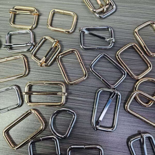 Factory Wholesale Iron Metal Adjustable Buckle Ring Durable square Ring Metal D Ring for Hardware Accessories factory wholesale iron metal adjustable buckle ring durable square ring metal d ring for hardware accessories