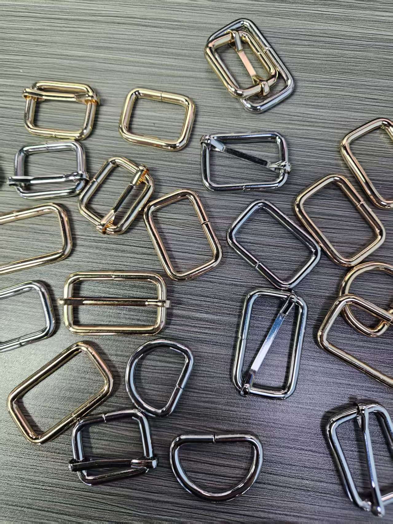 factory wholesale iron metal adjustable buckle ring durable square ring metal d ring for hardware accessories factory wholesale iron metal adjustable buckle ring durable square ring metal d ring for hardware accessories