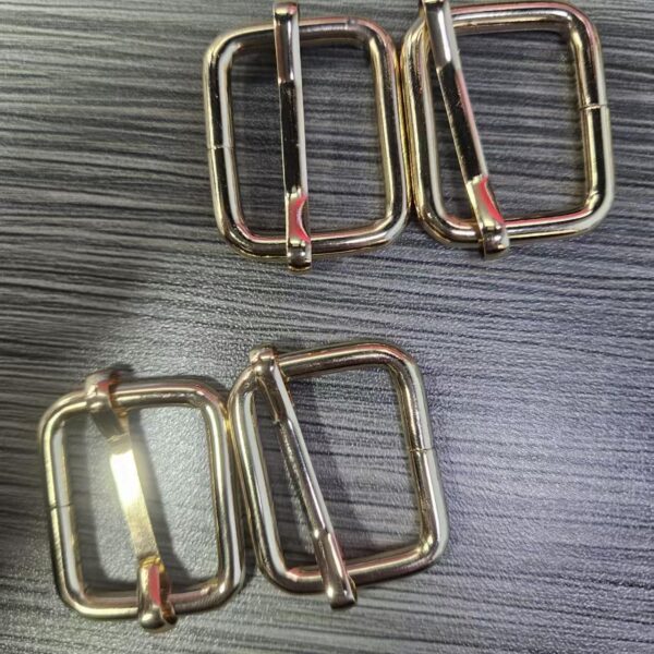 Factory Direct Customize Metal Iron Square Ring Buckle Adjuster Shape Bag Accessories for Handbag Strap Hardware factory wholesale iron metal adjustable buckle ring durable square ring metal d ring for hardware accessories (复制)