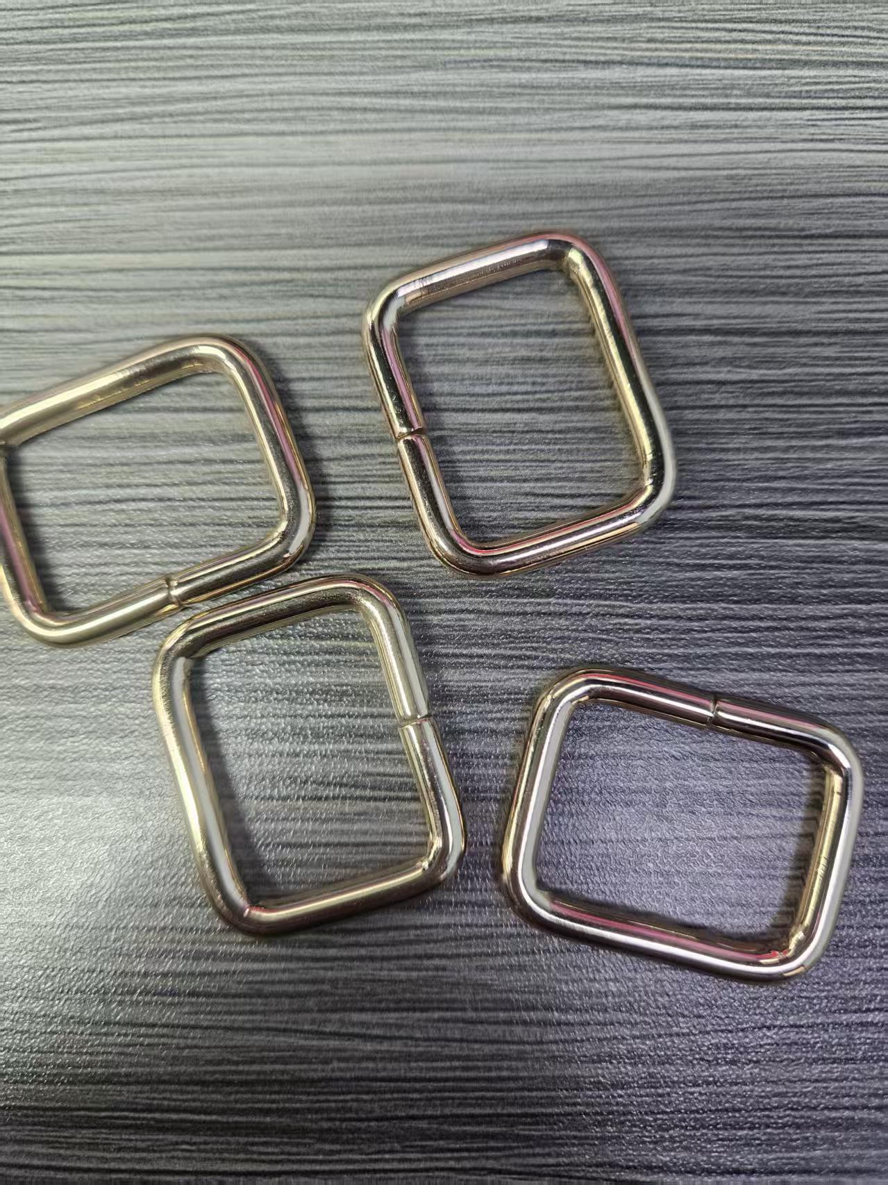 factory wholesale iron metal adjustable buckle ring durable square ring metal d ring for hardware accessories (复制) factory wholesale iron metal adjustable buckle ring durable square ring metal d ring for hardware accessories (复制)