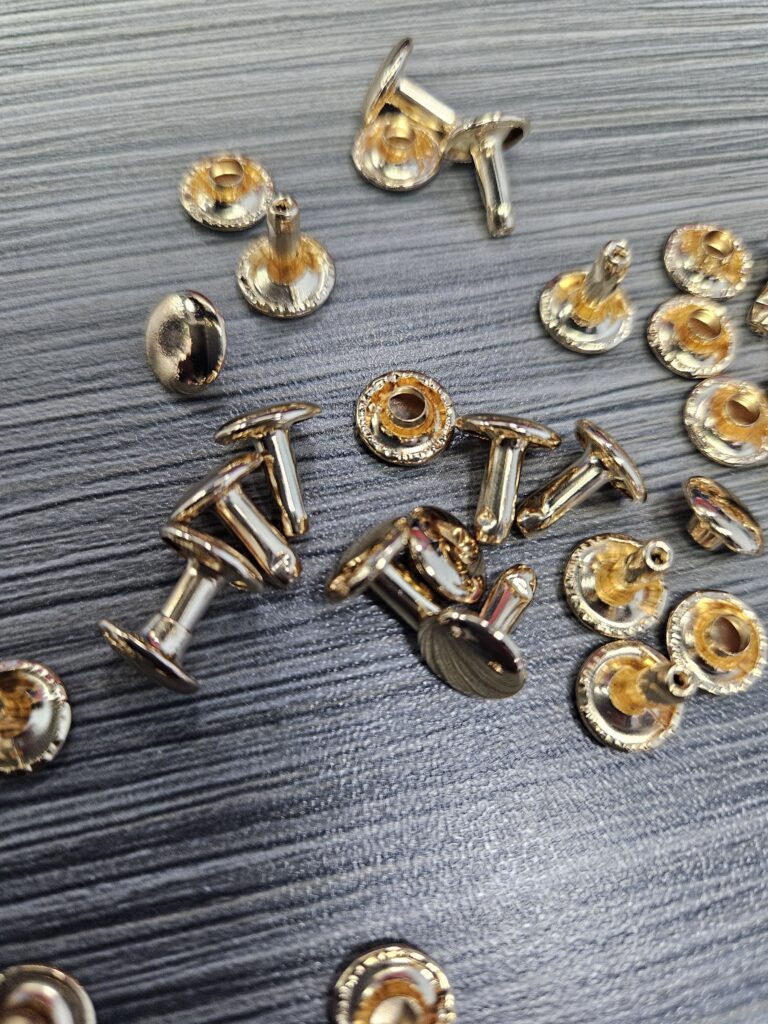 Home brass mushroom rivets metal rivets for bags special bag parts & accessories snap rivet