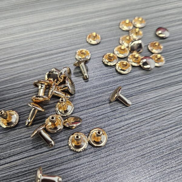 Brass Mushroom Rivets Metal Rivets for Bags Special Bag Parts & Accessories Snap Rivet brass mushroom rivets metal rivets for bags special bag parts & accessories snap rivet