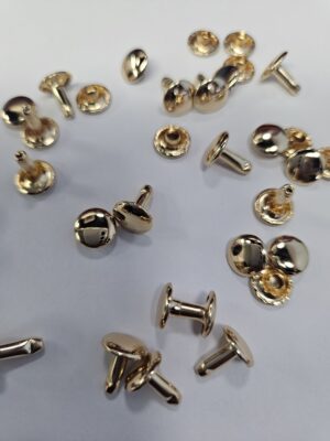 High Quality Brass Metal Snap Buttons and Rivets Hot Sale Rivets for Leather