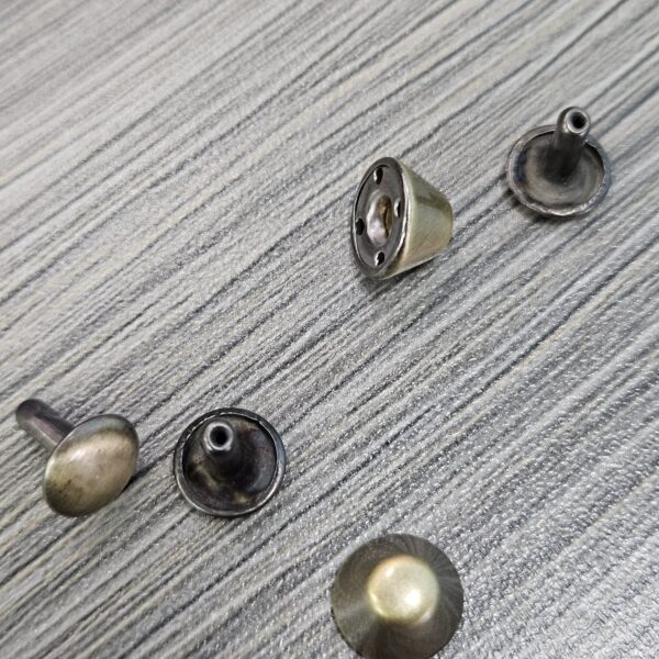High End Handbag Double Rivets Custom Decorative Metal Button Rivets Custom Metal Rivets for Bags high end handbag double rivets custom decorative metal button rivets custom metal rivets for bags