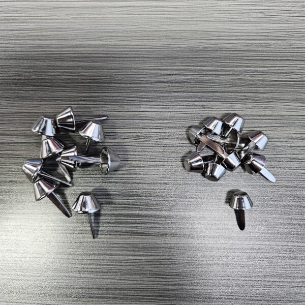 10mm 12mm 15mm Metal Studs Rivet Bag Accessories Purse Bag Feet high end handbag double rivets custom decorative metal button rivets custom metal rivets for bags (复制)