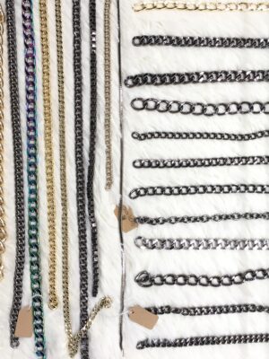 Meral Fashion Women Leather Bag Chain Bag Fittings Iron Chain Aluminum Chain for Handbags