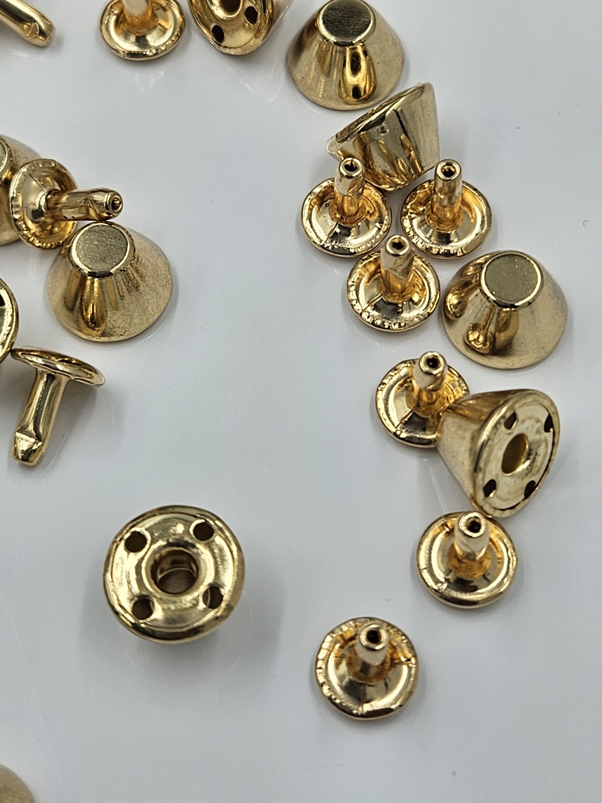 custom size brass decorative silver black gold rivet double cap rivet stud for leather craft bag shoe handbag custom size brass decorative silver black gold rivet double cap rivet stud for leather craft bag shoe handbag