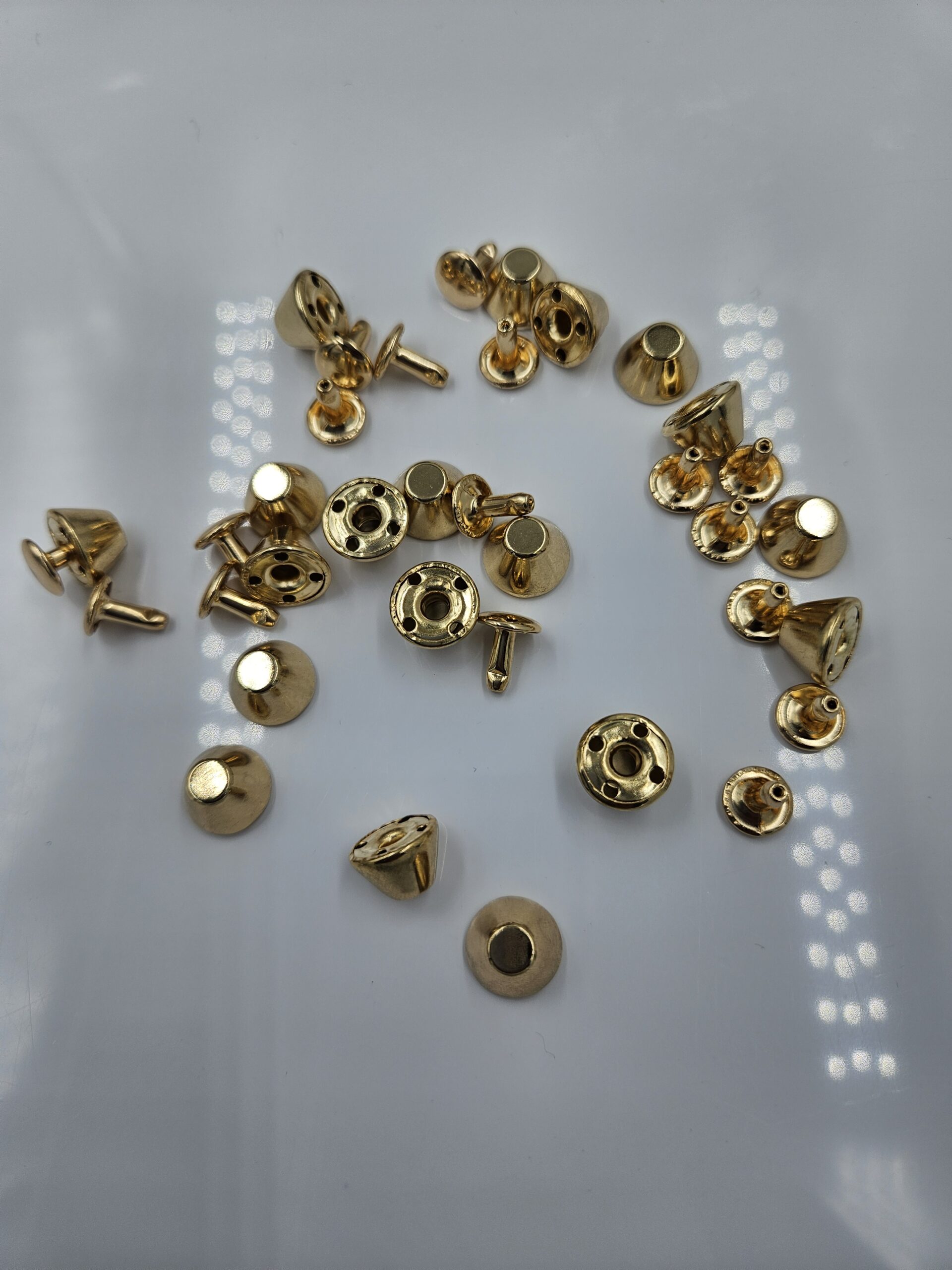 custom size brass decorative silver black gold rivet double cap rivet stud for leather craft bag shoe handbag custom size brass decorative silver black gold rivet double cap rivet stud for leather craft bag shoe handbag