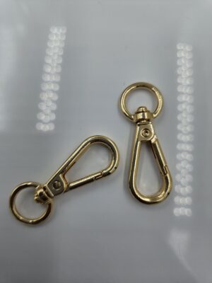 Leather Lanyard Bag Strap Handbag Custom Hardware Accessories Swivel Clips Trigger Buckle Metal Snap Hooks