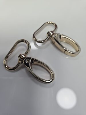 Luxury Metal Snap Clasp Swivel Hook Zinc Alloy Purse Hardware Snap Hook for Designer Bags Handbag & Diy Accessories