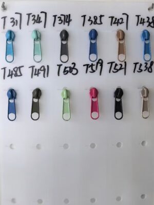 Wholesale Custom Zipper Puller Multi-color Shape Nylon Plastic Zipper Slider Head for Garment Kids’ Clothing Bag Accessories