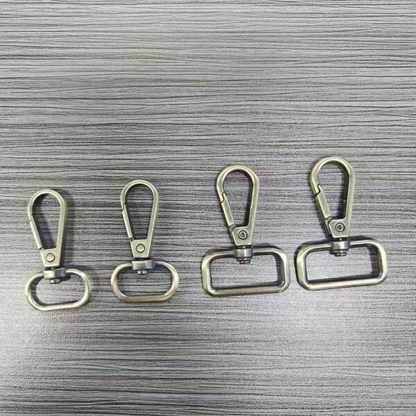 metal snap hook for strapping | zinc plated for crowd barrier & tools | quick release