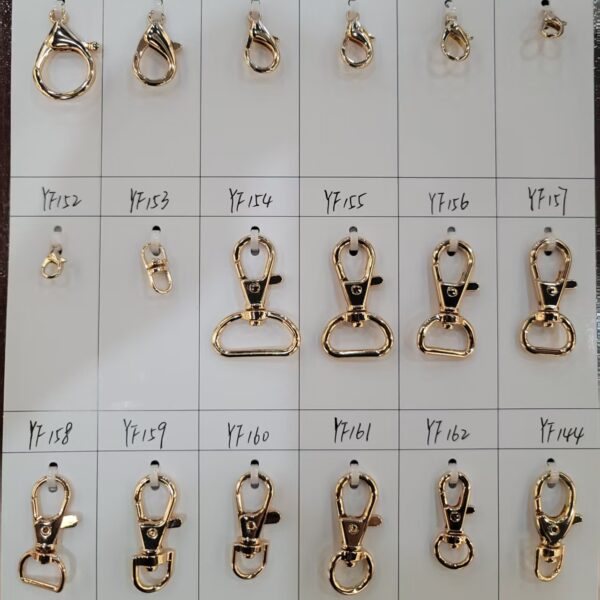 Zinc Alloy Die-Cast Snap Hook | Satin Finish for Backpack Side Straps & Water Bottle Holder | Custom Engraving zinc alloy die cast snap hook | satin finish for backpack side straps & water bottle holder | custom engraving