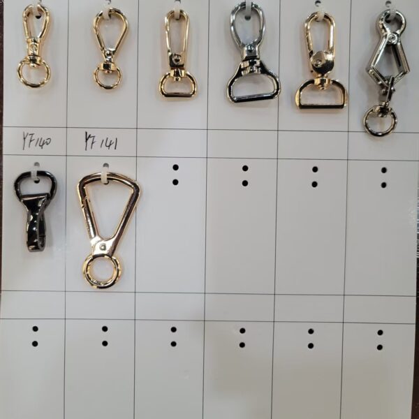 Zinc Alloy Die-Cast Snap Hook | Satin Finish for Backpack Side Straps & Water Bottle Holder | Custom Engraving zinc alloy die cast snap hook | satin finish for backpack side straps & water bottle holder | custom engraving