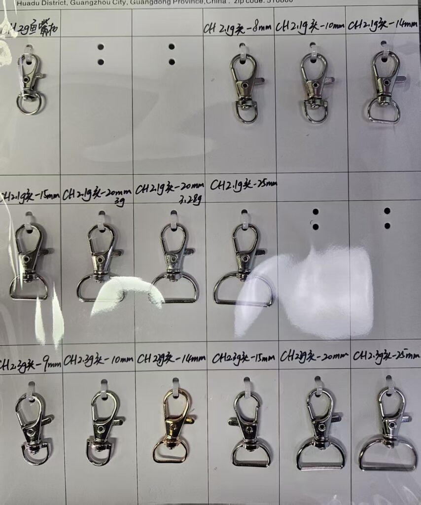 Zinc Alloy Snap Hook | 22mm Matte Black for Garment Waist Chains & Belt Loops | Quick-Release Gate zinc alloy snap hook with lock | gold plated for violin case straps & music accessory | mini size 15mm (复制)