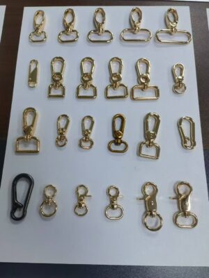 Zinc Alloy Snap Hook for Pet Cage Doors | Nickel Plated with Anti-Rust Coating | Easy-to-Operate Trigger
