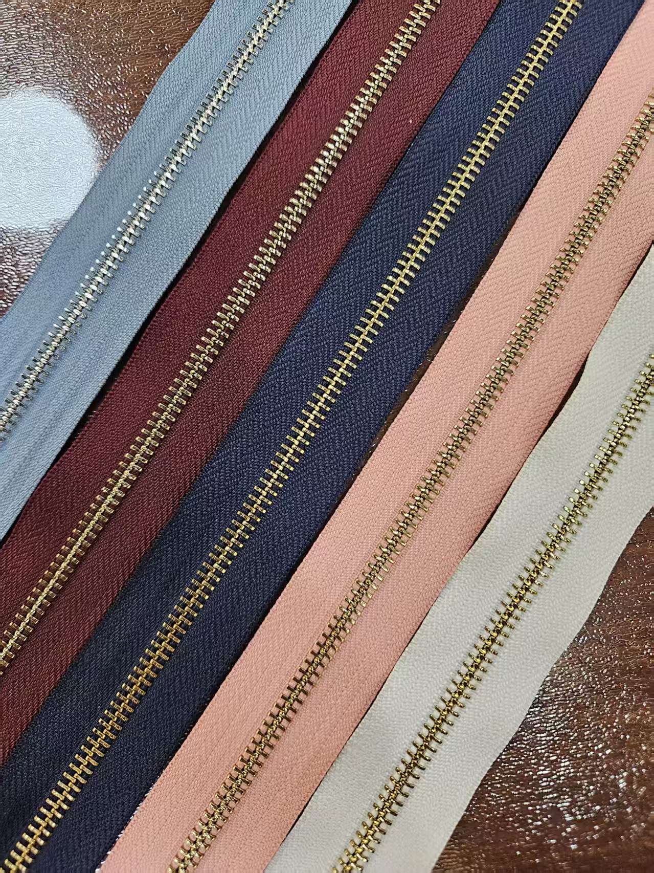 #5 gold plated brass zipper | smooth glide for handbags & luggage | heavy duty brass teeth #5 gold plated brass zipper | smooth glide for handbags & luggage | heavy duty brass teeth