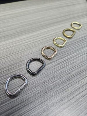 Heavy-Duty Iron Ring | Galvanized for Luggage Straps | Welded Seam & Swivel Design