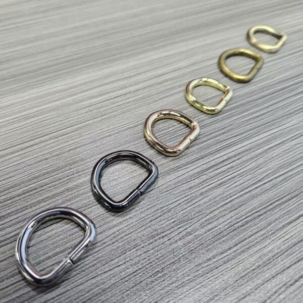 heavy duty iron ring | galvanized for luggage straps | welded seam & swivel design