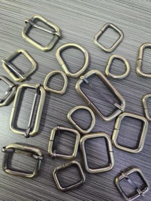 Nickel Plated Iron Ring | Smooth Surface for Handbag Handles | Anti-Rust & Durable