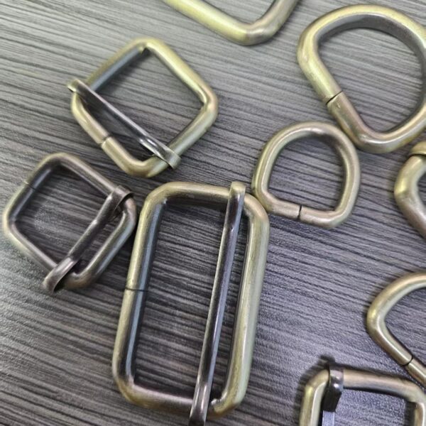 nickel plated iron ring | smooth surface for handbag handles | anti rust & durable