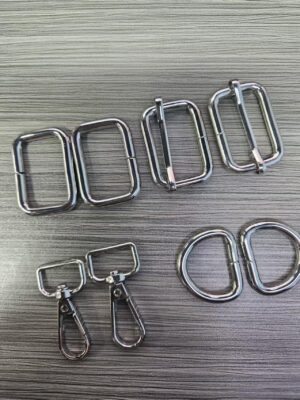 Anti-Rust Iron Ring |Zinc Plated for Outdoor Backpacks | Quick-Release Buckle