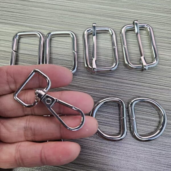 nickel plated iron ring | smooth surface for handbag handles | anti rust & durable (复制)