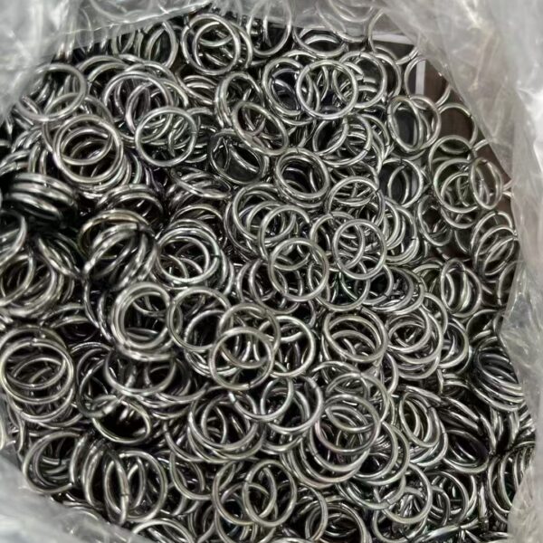 free sample iron ring |quote for bag accessories | custom color available