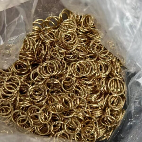 free sample iron ring |quote for bag accessories | custom color available