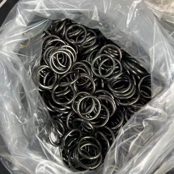 free sample iron ring |quote for bag accessories | custom color available