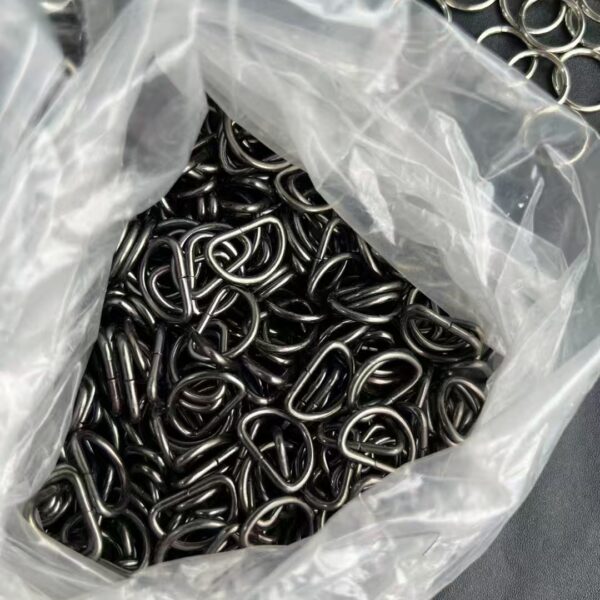 free sample iron ring |quote for bag accessories | custom color available