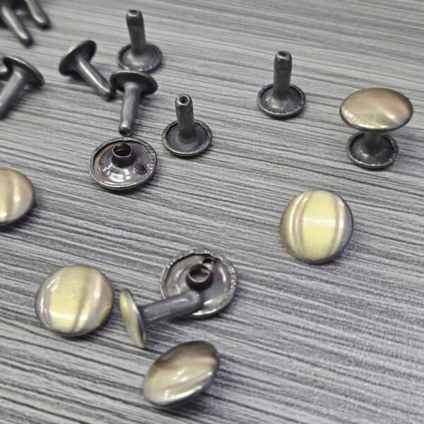 Bulk Metal Rivets for Bag Factories free sample metal button | 24h quick quote for bag accessories | custom color available