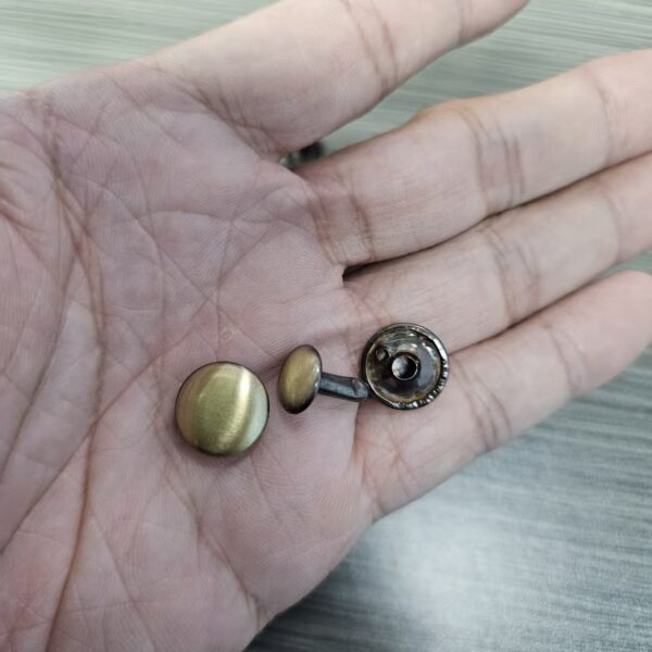 Bulk Metal Rivets for Bag Factories free sample metal button | 24h quick quote for bag accessories | custom color available