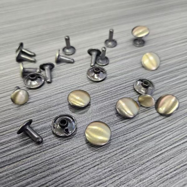Bulk Metal Rivets for Bag Factories free sample metal button | 24h quick quote for bag accessories | custom color available