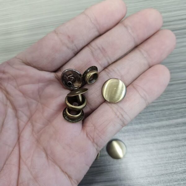 free sample metal button | 24h quick quote for bag accessories | custom color available