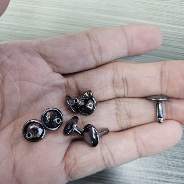 Bag Metal Rivets - 6mm Brass - 100pcs - DIY Repair - Etsy Bestseller bulk metal rivets for bag factories (复制)