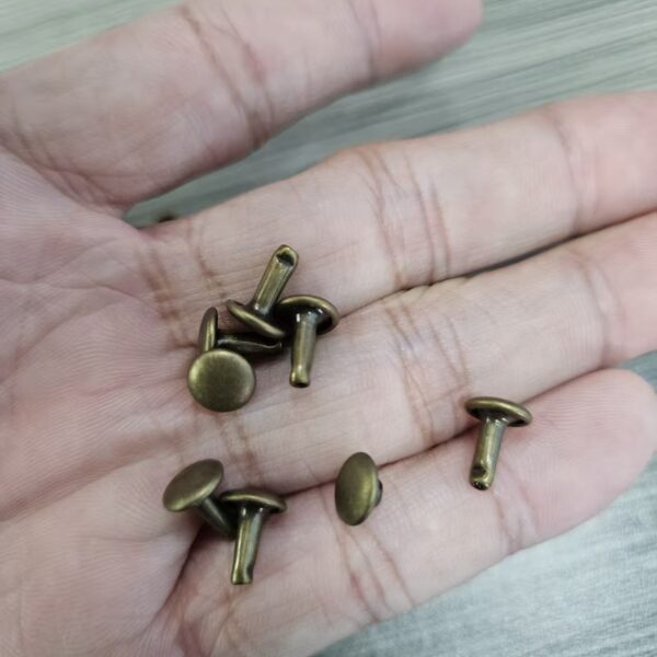 Heavy-Duty Luggage Rivets - 10mm Stainless Steel - Anti-Rust - Bulk Pack bag metal rivets 6mm brass 100pcs diy repair etsy bestseller (复制)