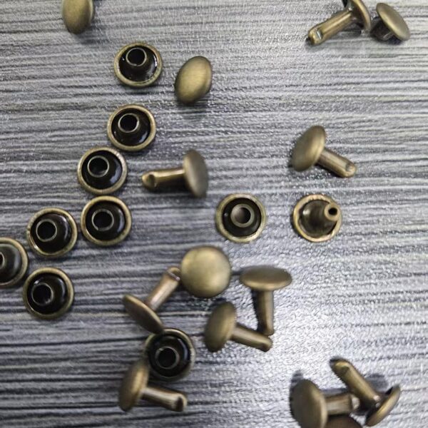 Heavy-Duty Luggage Rivets - 10mm Stainless Steel - Anti-Rust - Bulk Pack bag metal rivets 6mm brass 100pcs diy repair etsy bestseller (复制)
