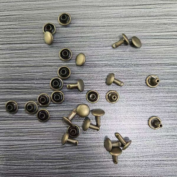 Heavy-Duty Luggage Rivets - 10mm Stainless Steel - Anti-Rust - Bulk Pack bag metal rivets 6mm brass 100pcs diy repair etsy bestseller (复制)